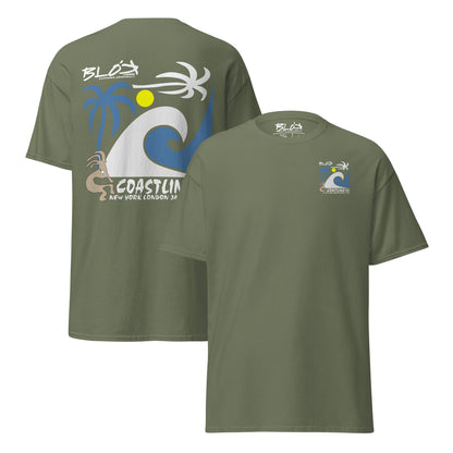 Coastline - Front & Back Print - Men's Loose Fit
