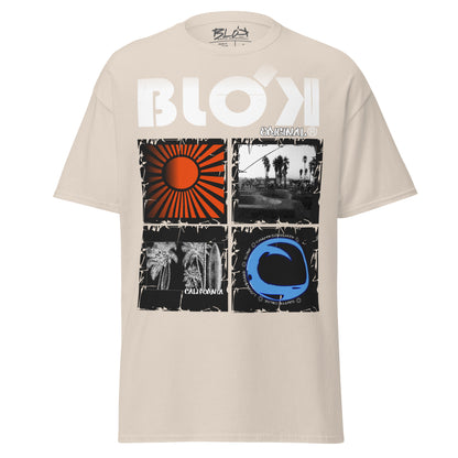 California Surf - Front Print with White Logo - Men's Loose Fit