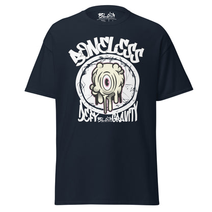 Boneless - Front Print - with White Logo - Men's Loose Fit