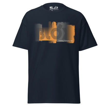 Roller - Front Print in Orange & Grey - Men's Loose Fit