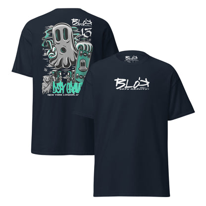 Ghosting - Front & Back Print - Men's Loose Fit