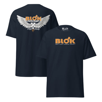 Airborne Wings - Front & Back Print in Orange - Men's Loose Fit