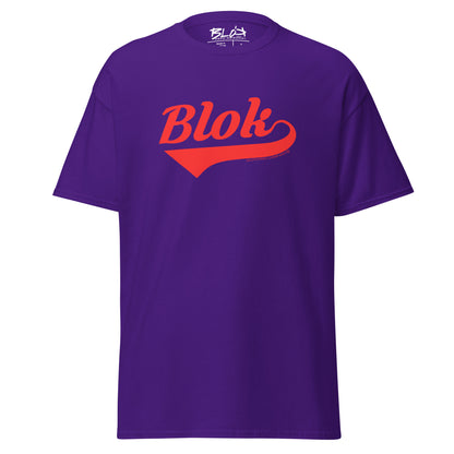 Blok Classic - Front Print - in Red - Men's Loose Fit