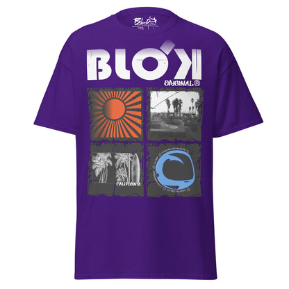 California Surf - Front Print with White Logo - Men's Loose Fit