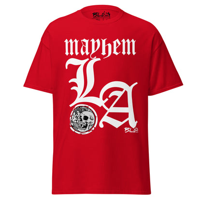 LA Mayhem - Front Print - in White - Men's Loose Fit