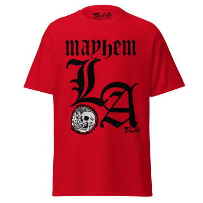 LA Mayhem - Front Print - in Black - Men's Loose Fit
