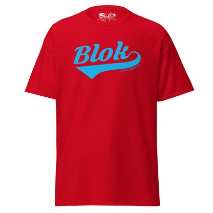 Blok Classic - Front Print - in Blue - Men's Loose Fit