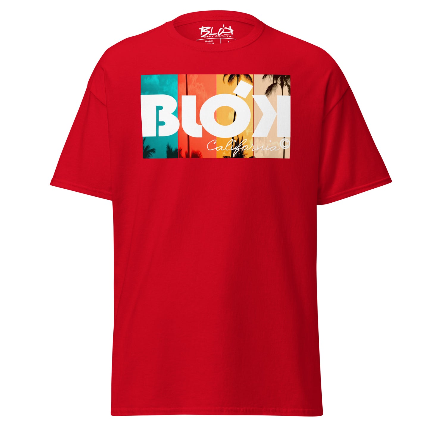 Palm Tree - Front Print - Men's Loose Fit