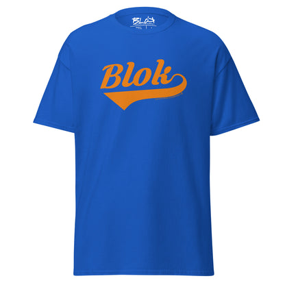 Blok Classic - Front Print - in Orange - Men's Loose Fit