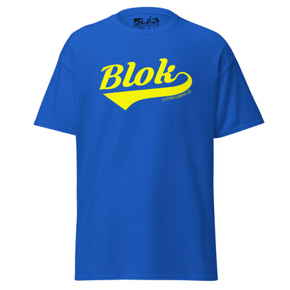 Blok Classic - Front Print - in Yellow - Men's Loose Fit