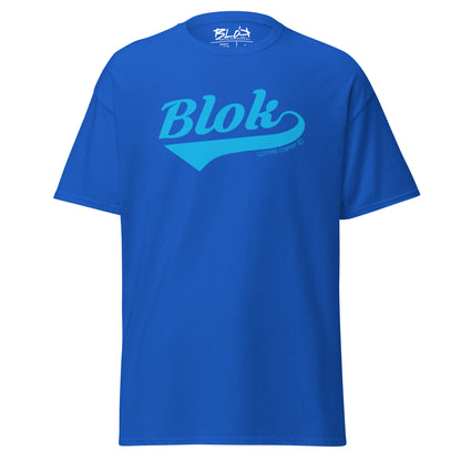 Blok Classic - Front Print - in Blue - Men's Loose Fit
