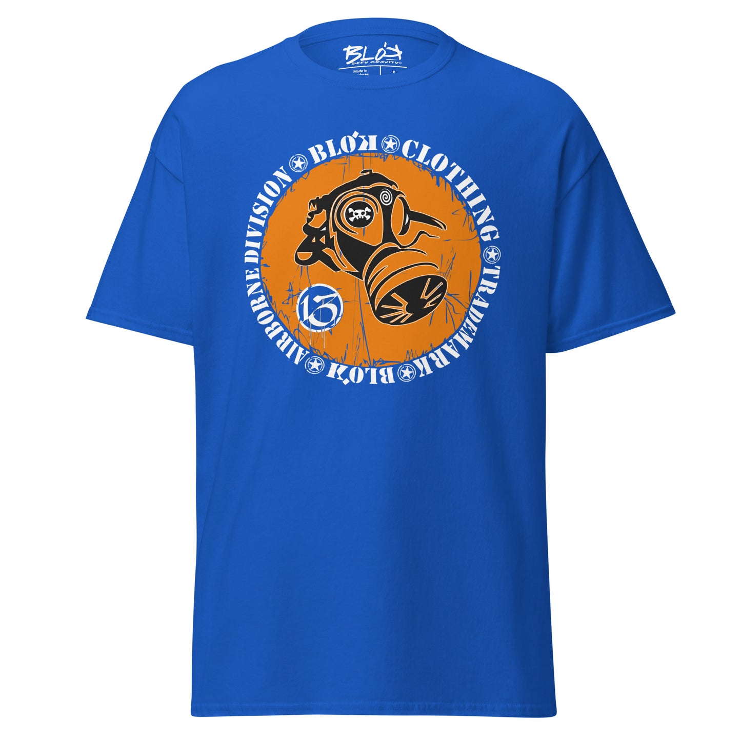 Gas Mask - in Orange - Men's Loose Fit