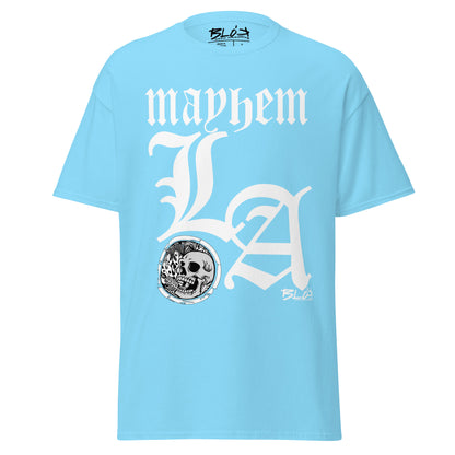 LA Mayhem - Front Print - in White - Men's Loose Fit