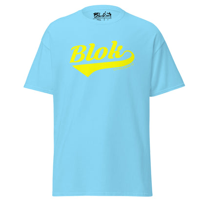 Blok Classic - Front Print - in Yellow - Men's Loose Fit