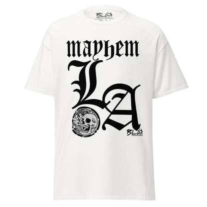 LA Mayhem - Front Print - in Black - Men's Loose Fit