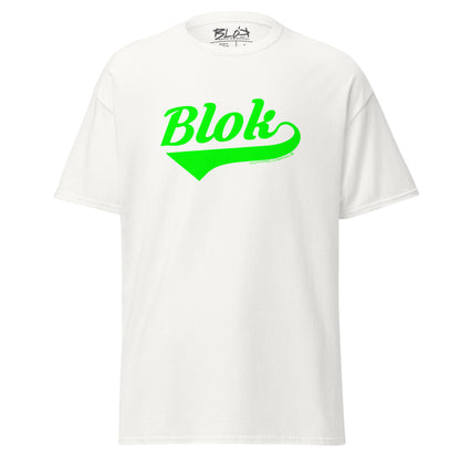 Blok Classic - Front Print - in Green - Men's Loose Fit