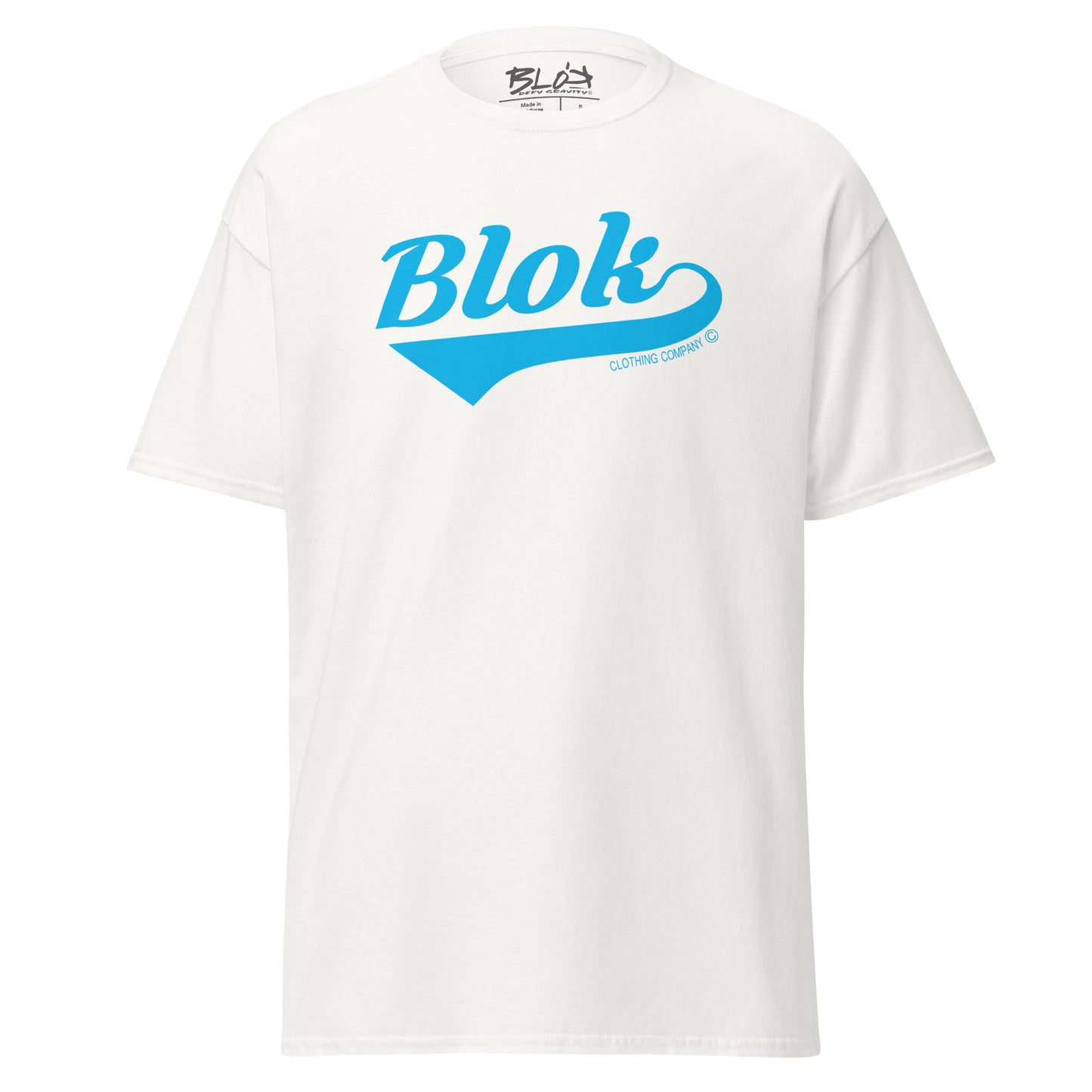 Blok Classic - Front Print - in Blue - Men's Loose Fit