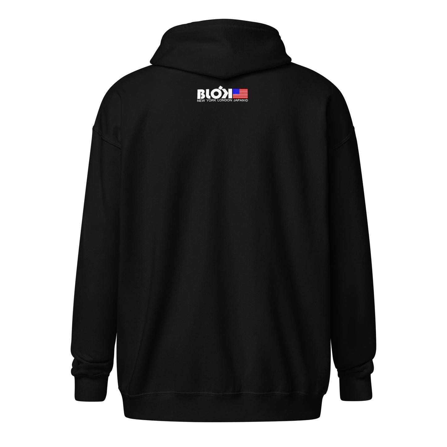 Blok Registered New York London Japan Premium zipped hoodie