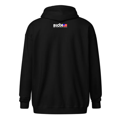 Blok Registered New York London Japan Premium zipped hoodie