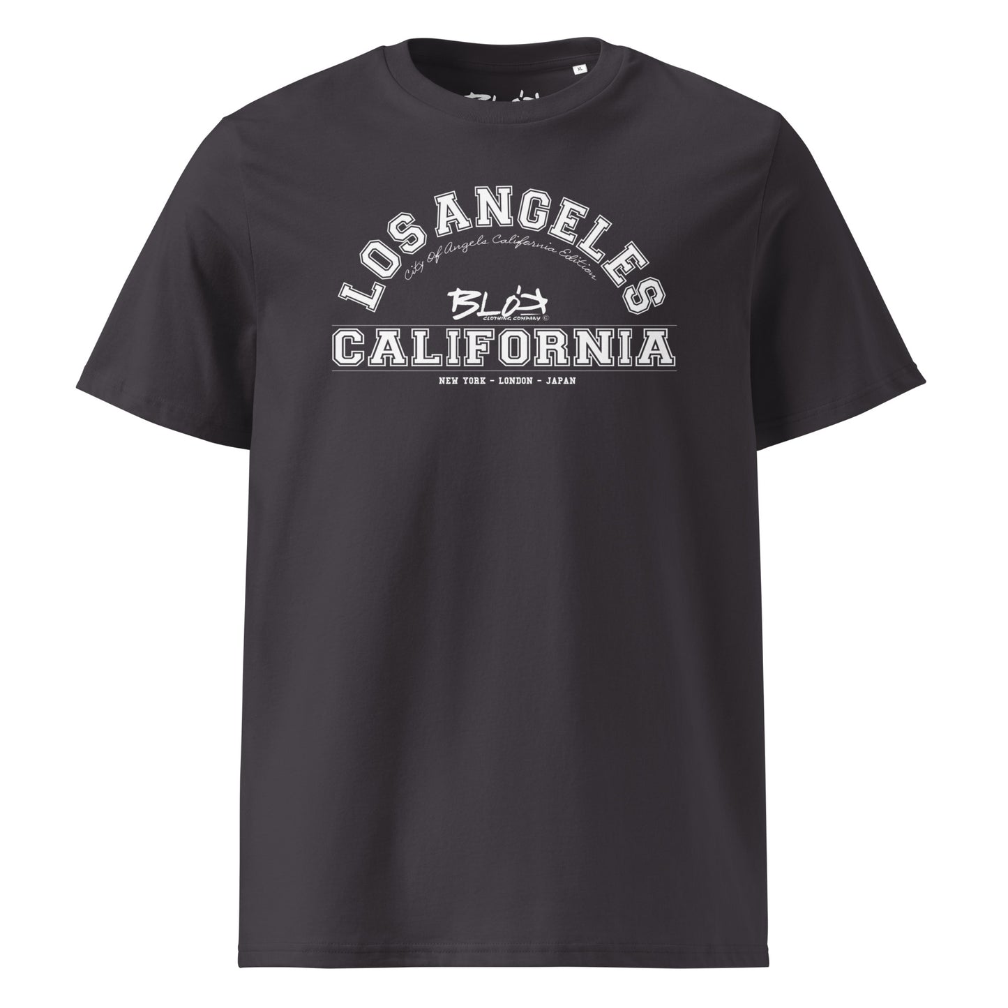 Los Angeles California - in White Print - Womens Relaxed Fit