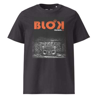 Boom Box - with Orange Logo - Womens Relaxed Fit