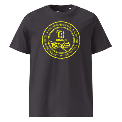 Original Apparel Stamp - in Yellow Print - Men's Classic Fit Graphic T-Shirt