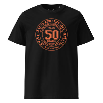 50 State Athletic Dept. - Orange Print - Women's Relaxed Fit