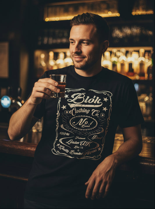 Retro Cursive Style - Men's Classic Fit Graphic T-Shirt