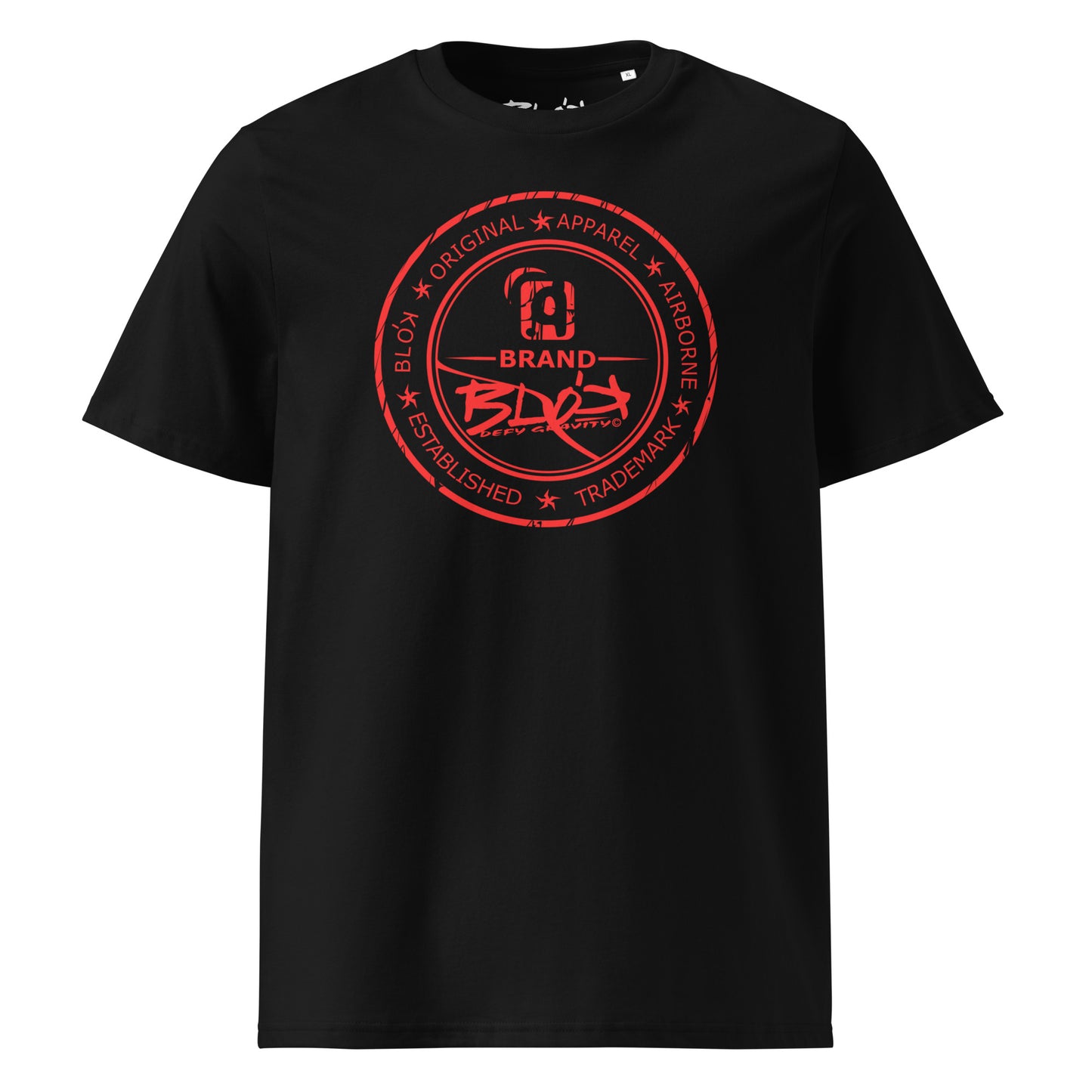 Original Apparel Stamp - in Red Print - Men's Classic Fit Graphic T-Shirt