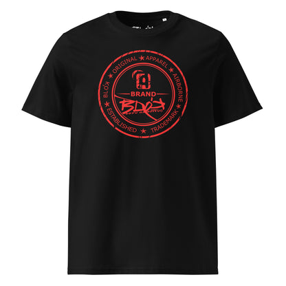 Original Apparel Stamp - in Red Print - Men's Classic Fit Graphic T-Shirt