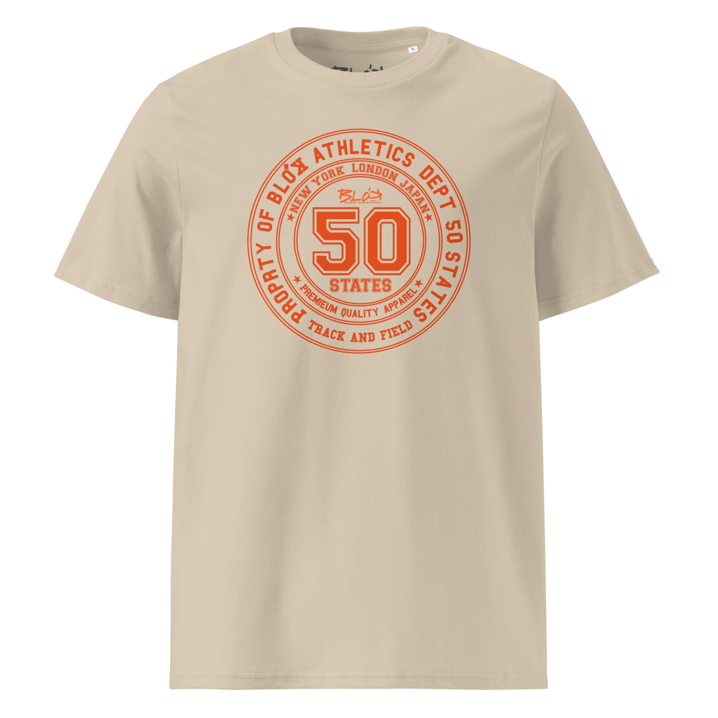 50 State Athletic Dept. - Orange Print - Women's Relaxed Fit