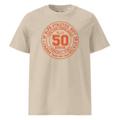 50 State Athletic Dept. - Orange Print - Women's Relaxed Fit