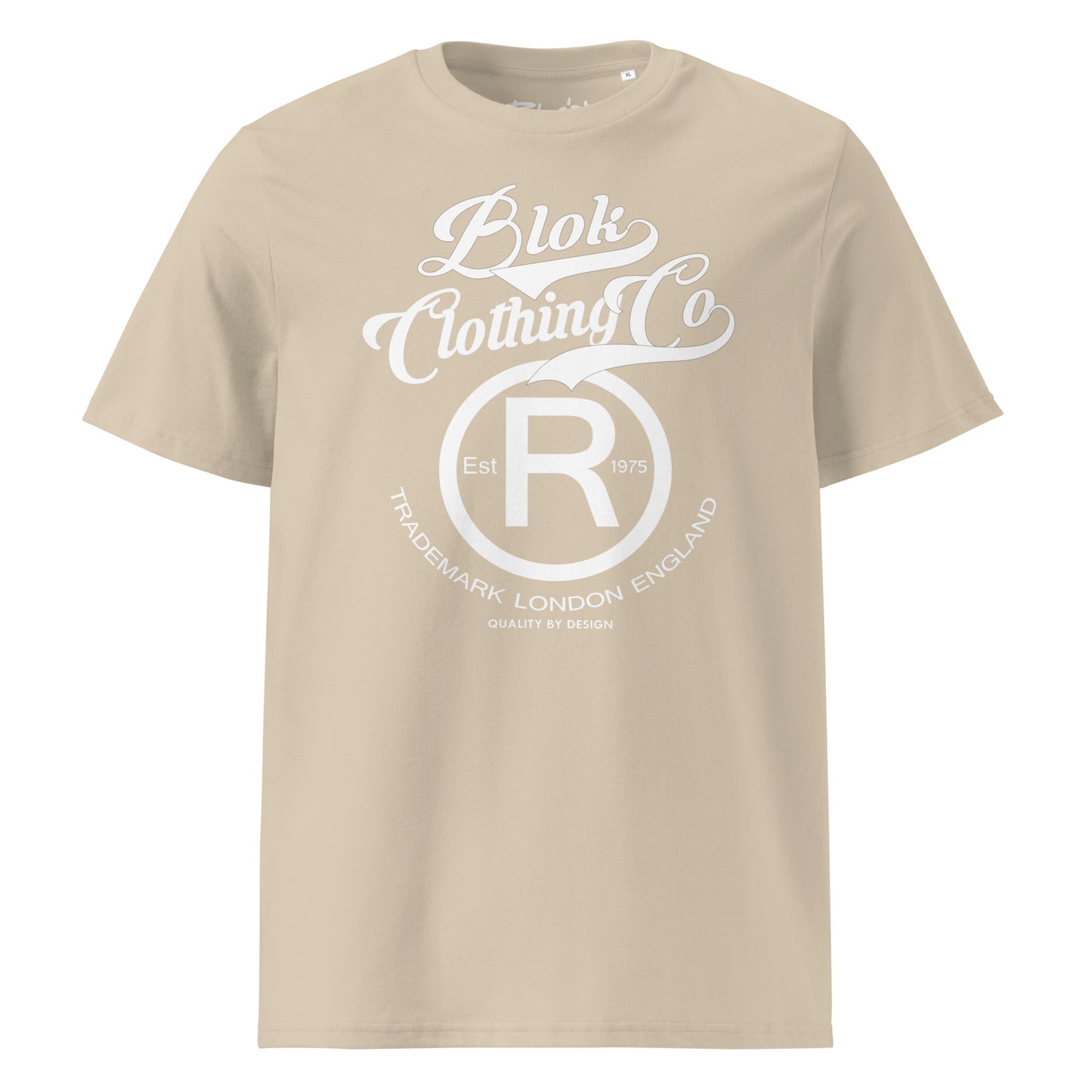 Registered Big R - Front Print in White - Men's Classic Fit