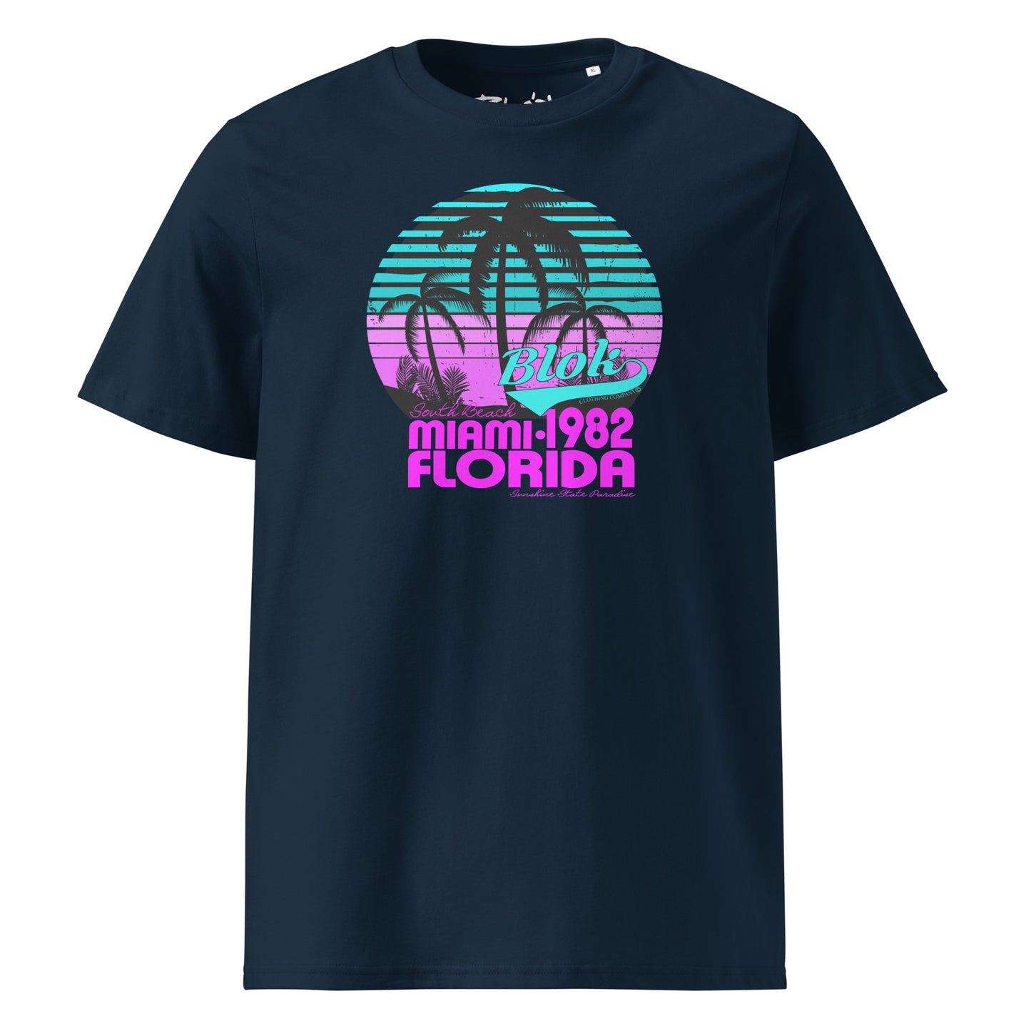 Miami '82 - in Turquoise Print - Women's Relaxed Fit