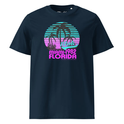 Miami '82 - in Turquoise Print - Women's Relaxed Fit