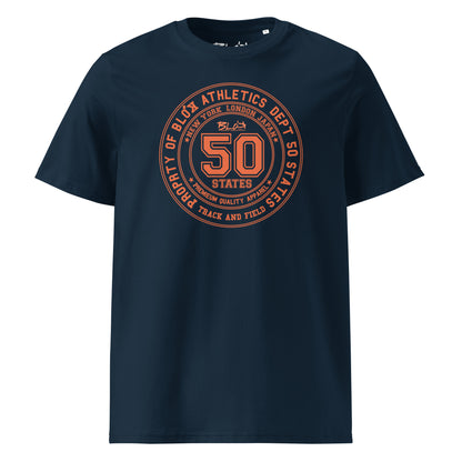 50 State Athletic Dept. - Orange Print - Women's Relaxed Fit