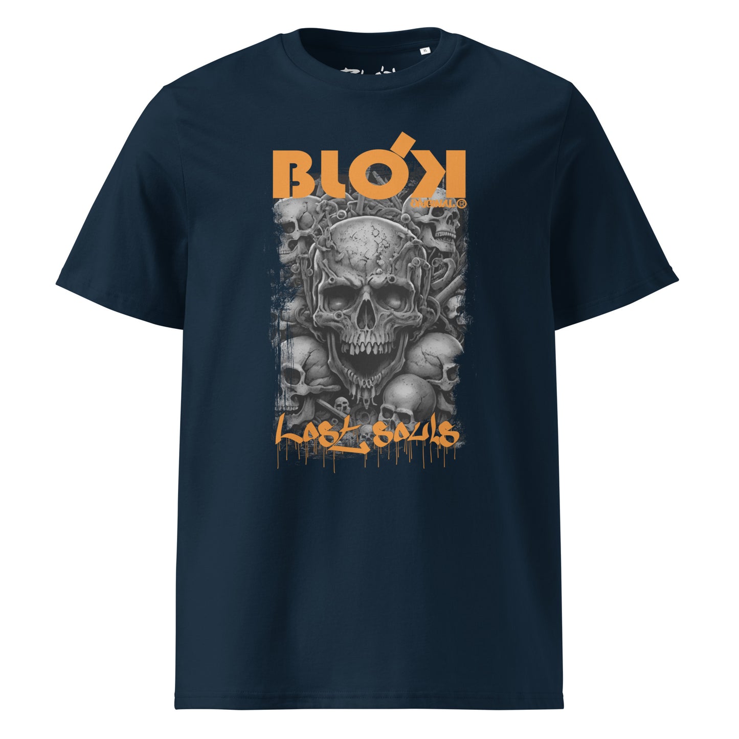 Lost Souls - Grey & Orange Print - Men's Classic Fit