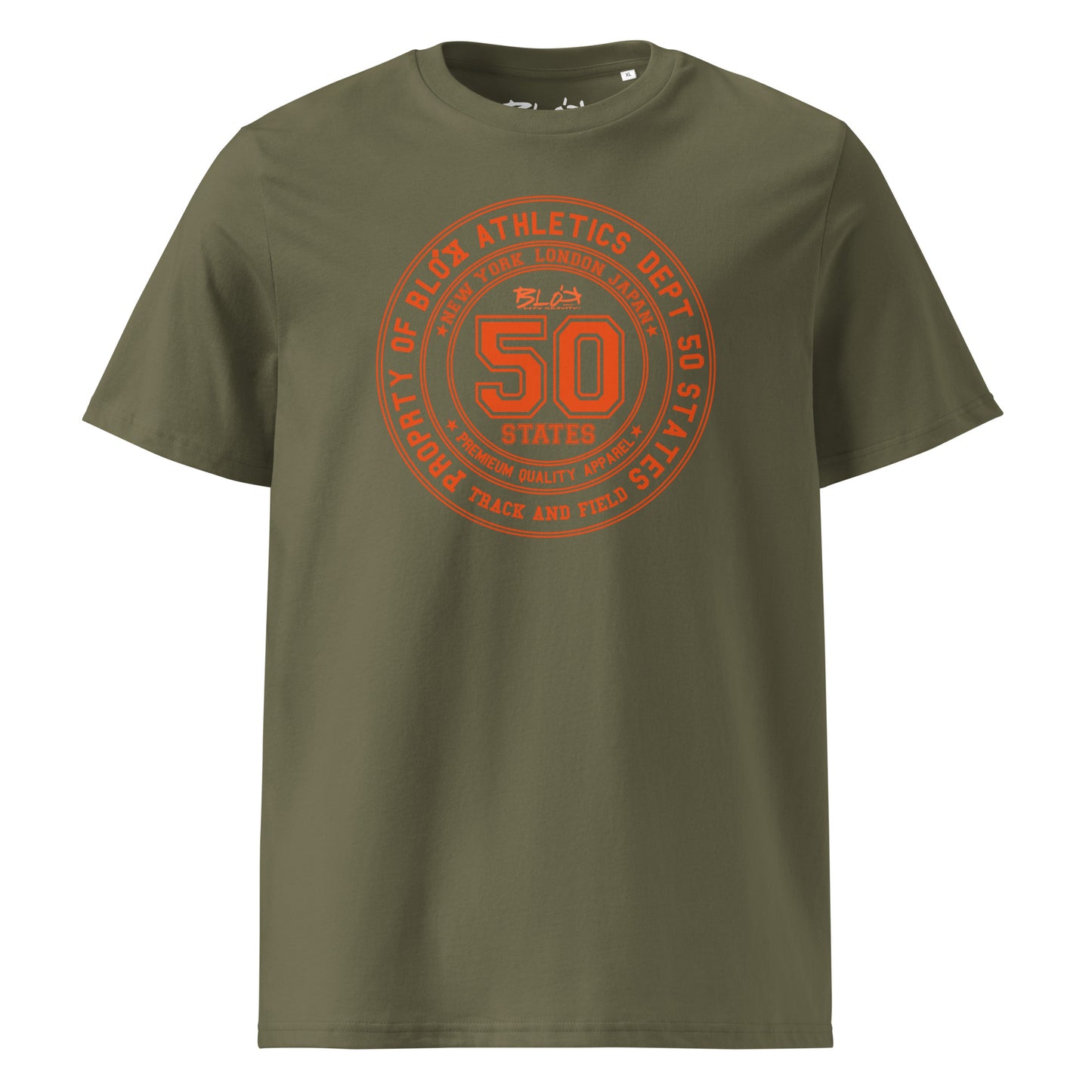 50 State Athletic Dept. - Orange Print - Women's Relaxed Fit