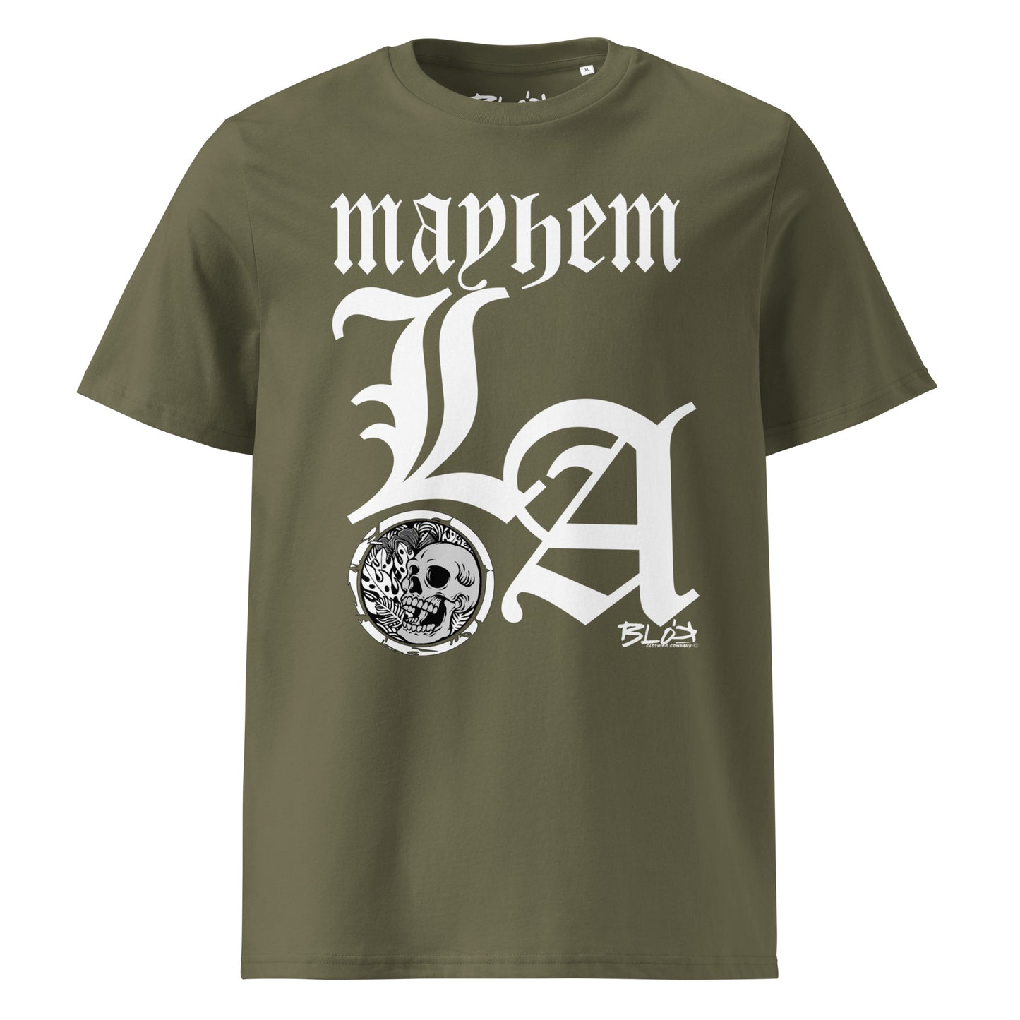 LA Mayhem - Front Print in White - Men's Classic Fit