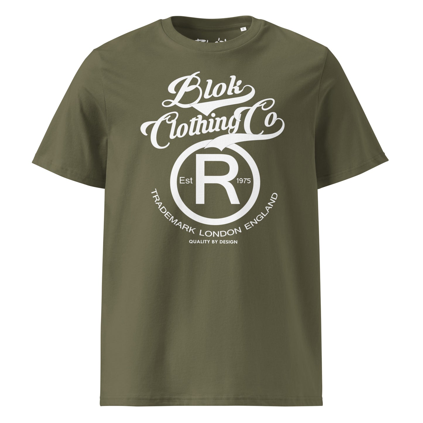Registered Big R - Front Print in White - Men's Classic Fit