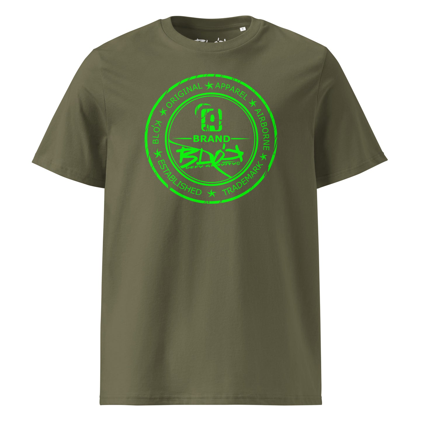 Original Apparel Stamp - in Green Print - Men's Classic Fit
