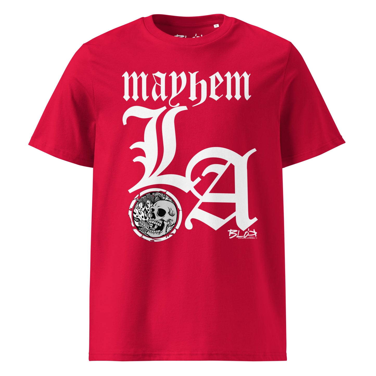 LA Mayhem - Front Print in White - Men's Classic Fit