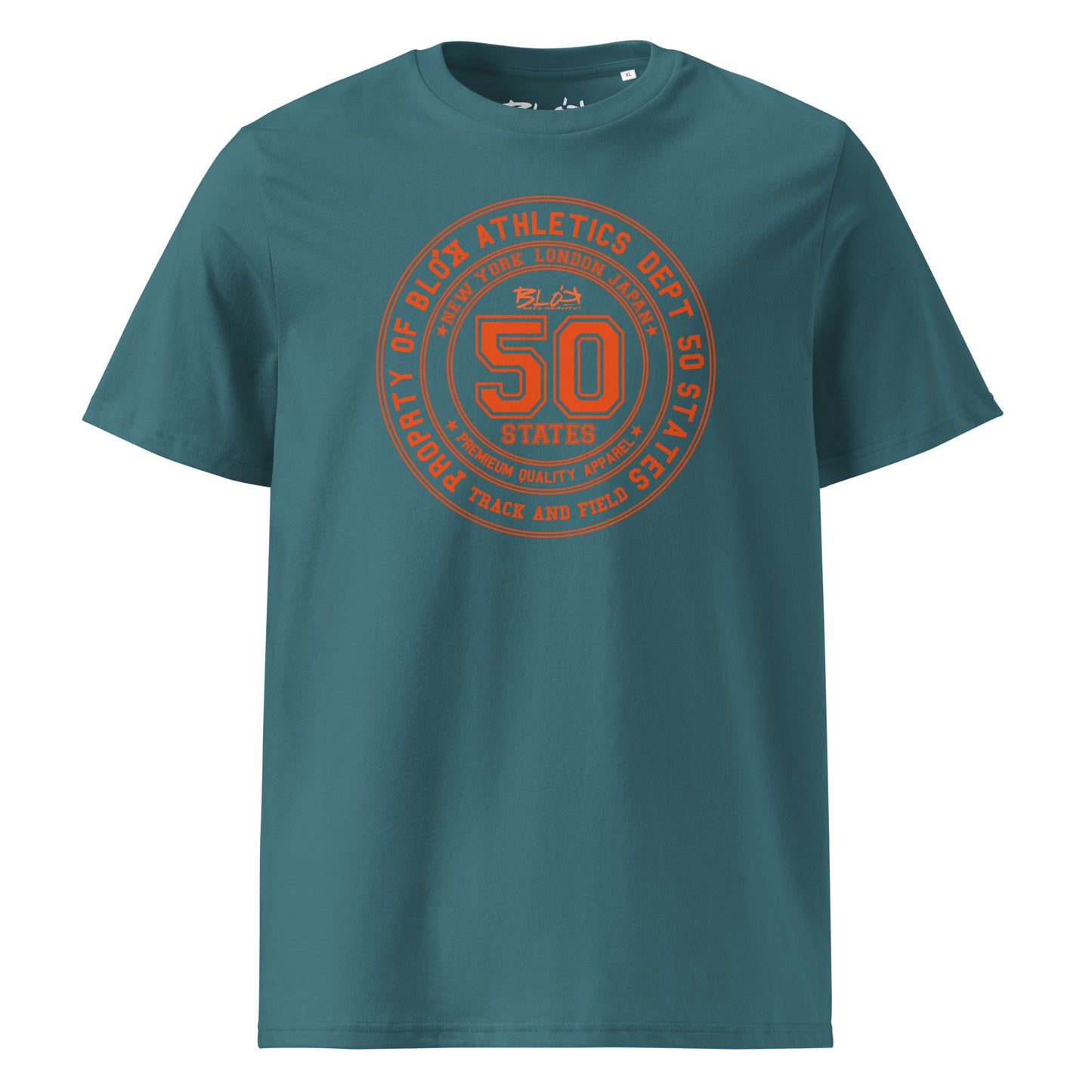 50 State Athletic Dept. - Orange Print - Women's Relaxed Fit