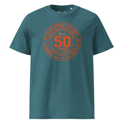 50 State Athletic Dept. - Orange Print - Women's Relaxed Fit