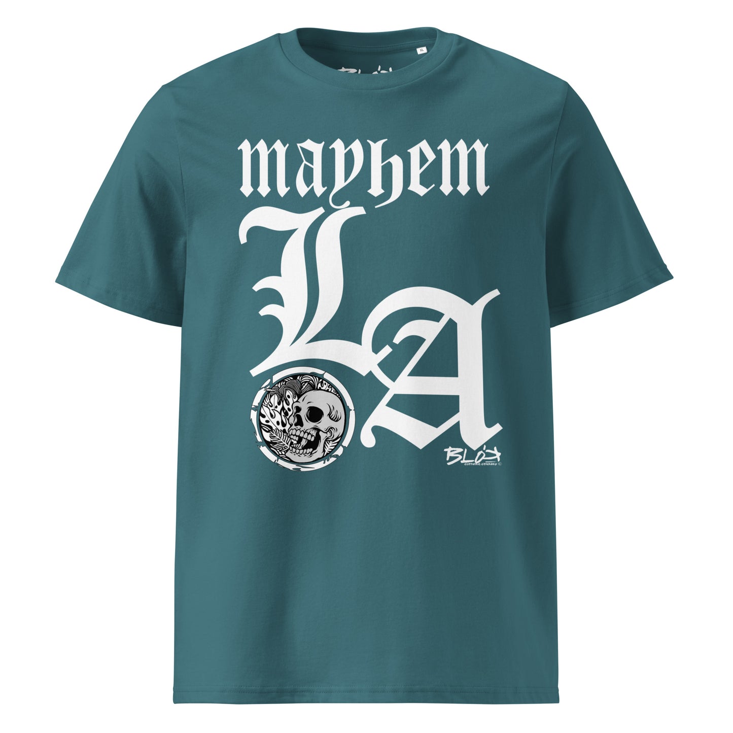 LA Mayhem - Front Print in White - Men's Classic Fit