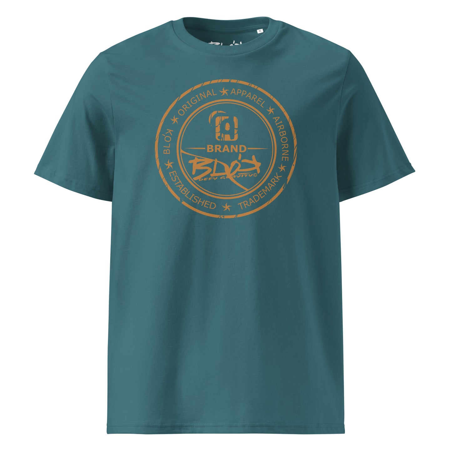 Original Apparel Stamp - in Gold Print - Men's Classic Fit Graphic T-Shirt