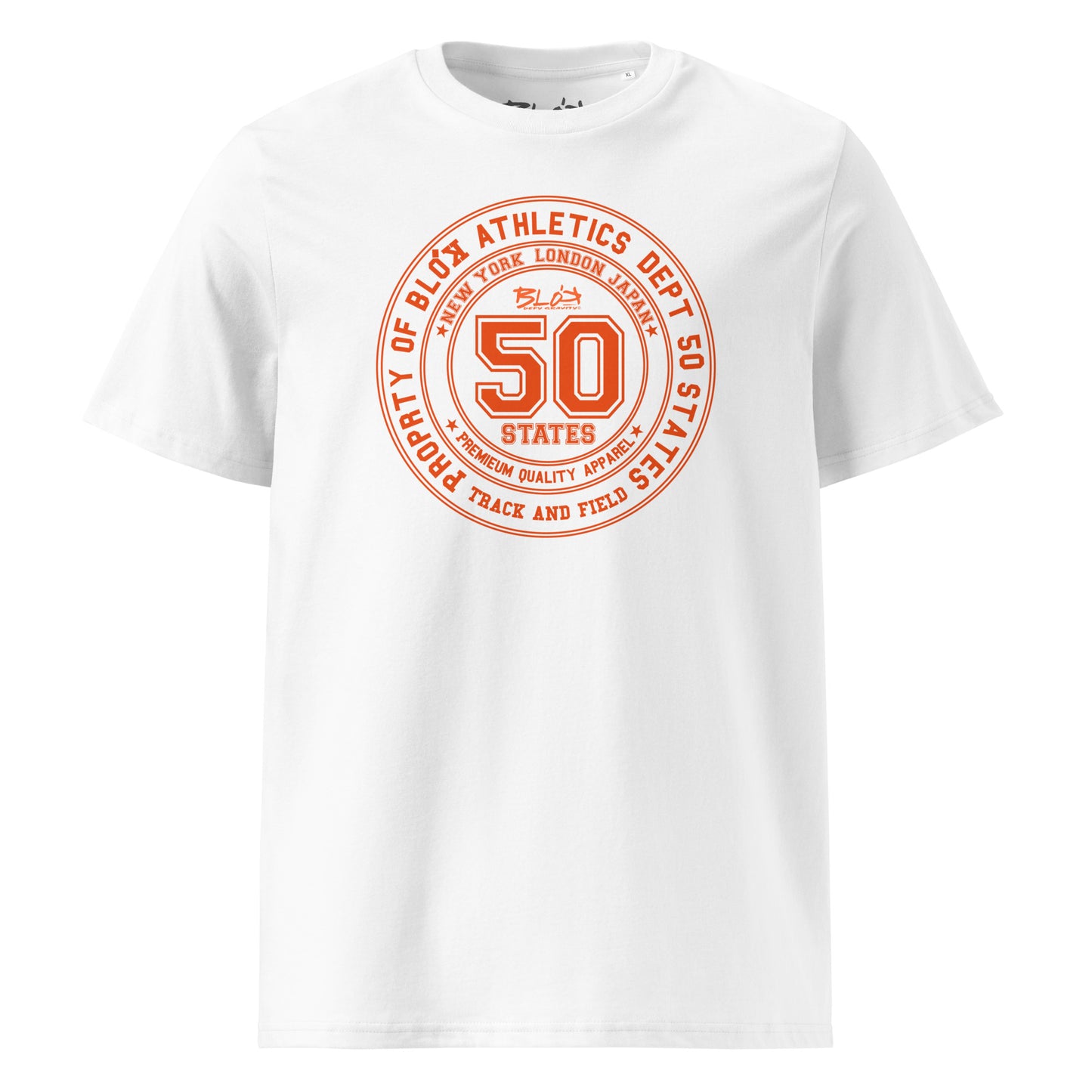 50 State Athletic Dept. - Orange Print - Women's Relaxed Fit