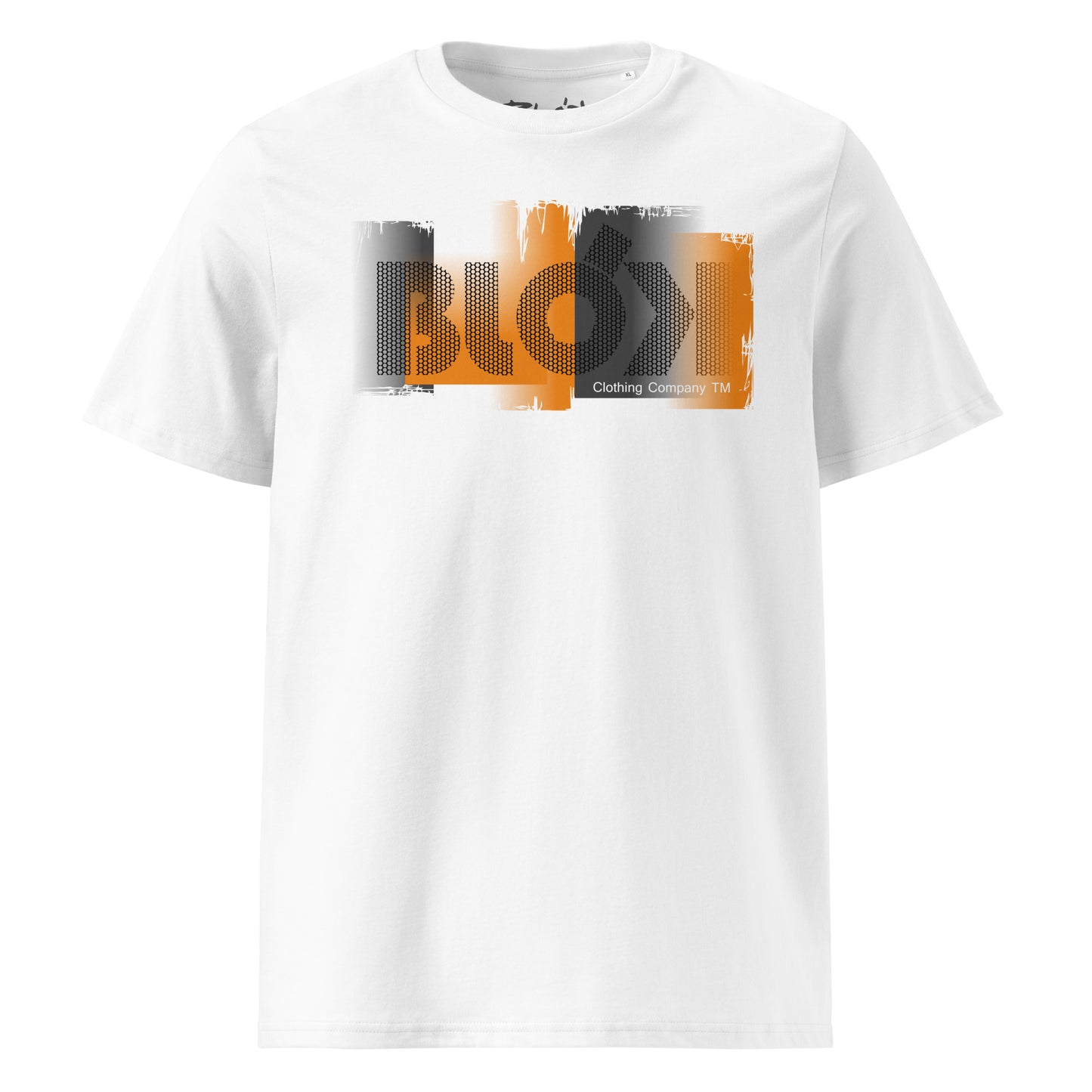 Roller - in Orange & Gray Print - Men's Classic Fit Graphic T-Shirt