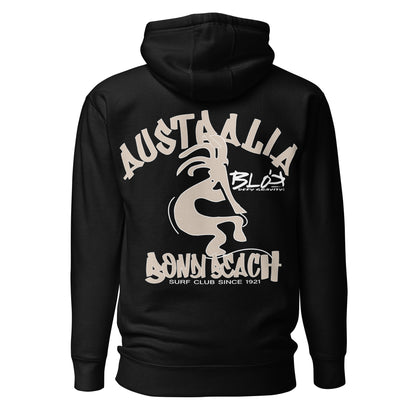 BLOK Bondi Beach - Sand Front & Back Graphic Print Women's Hoodie
