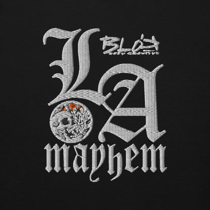 LA Mayhem - Embroidered Front & Arm Design - Men's Hoodie